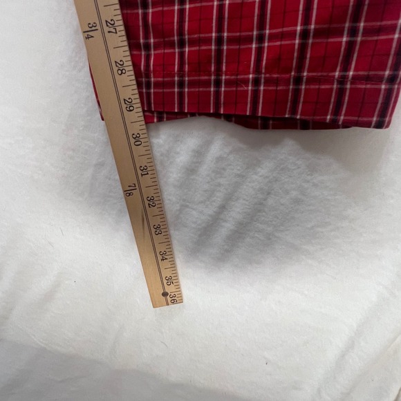 Coca-Cola Coke Adult Pajama Pants Red Plaid Straight Leg Novelty‎ Logo Sz Small - Picture 11 of 12